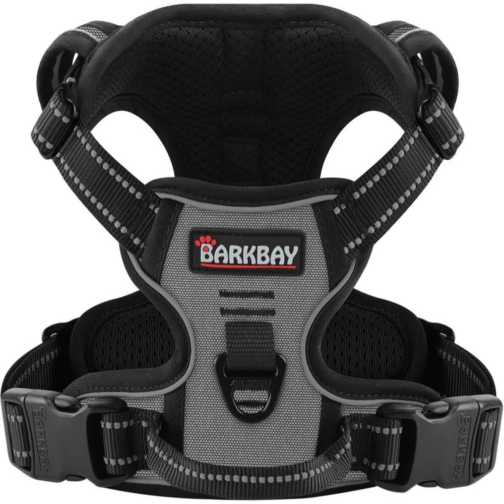 BARKBAY Dog Harness No Pull for Small Dogs - Adjustable, Reflective, Xtra Small